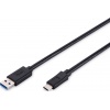 Фото товара Кабель USB3.2 Gen1 AM -> USB Type C Digitus Assmann 1м Black (AK-300136-010-S)