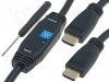 Фото товара Кабель HDMI -> HDMI Digitus Assmann High Speed 30м, Black, активный (AK-330105-300-S)