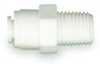 Фото товара Aquafilter Муфта 1/4" PН x 1/4" к шлангу - белый цвет (A4MC4-W)