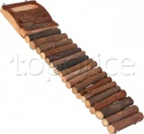 Фото Лестница Trixie деревянная для грызунов 27x7 см (6106)