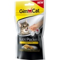 Фото Лакомство Gimpet Nutri Pockets для кошек Сыр + Таурин 60 г (G-419329/400716/419237)