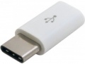 Фото Адаптер Lapara micro-USB -> Type C OTG White (LA-Type-C-MicroUSB-adaptor white)