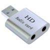 Фото товара Звуковая карта USB Dynamode 7.1CH 3D Silver (USB-SOUND7-ALU silver)