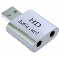 Фото Звуковая карта USB Dynamode 7.1CH 3D Silver (USB-SOUND7-ALU silver)