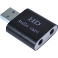 Фото Звуковая карта USB Dynamode 7.1CH 3D Black (USB-SOUND7-ALU black)