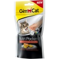 Фото Лакомство Gimpet Nutri Pockets для кошек Лосось + Омега 3+6 60 г (G-400730)