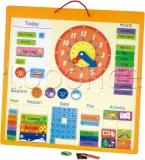 Фото Магнитный календарь Viga Toys English (50377)