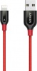 Фото товара Кабель USB -> Lightning Anker Powerline+ 0.9м V3 Red (A8121H91)