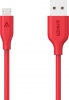 Фото товара Кабель USB2.0 AM -> micro-USB Anker Powerline 1.8 м V3 Red (A8133H91)