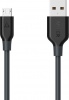 Фото товара Кабель USB2.0 AM -> micro-USB Anker Powerline 3 м Black (A8134012)