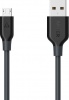 Фото товара Кабель USB2.0 AM -> micro-USB Anker Powerline 1.8 м V3 Space Gray (A8133H11)