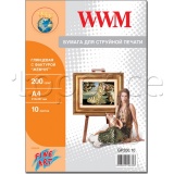 Фото Бумага WWM Fine Art Gloss 200g/m2, "Жемчуг", A4, 10л. (GP200.10)