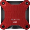 Фото товара SSD-накопитель USB 256GB A-Data SD600 Red (ASD600-256GU31-CRD)