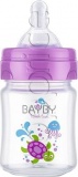 Фото Бутылочка для кормления Bayby 120 мл 0м+ Violet (BFB6100)