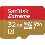 Фото Карта памяти micro SDHC 32GB SanDisk Extreme UHS-I U3 V30 (SDSQXAF-032G-GN6MA)