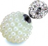 Фото товара Серьги Biojoux Exotic Double-Ball Crystal Ball / Pearls Ball 6/16 мм (BJE611)