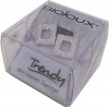 Фото товара Серьги Biojoux Trendy White Crystal Open Square 12 мм (BJT923)