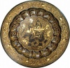 Фото товара Тарелка Arjuna бронзовая настенная 34 см Wall Plate BD 14" (24750)