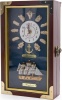 Фото товара Ключница Arjuna с часами Морская 25x15x6 см (25374)