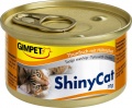Фото Консервы для кошек Gimpet Shiny Cat тунец 70 г тунец и курица (G-413105 /413303)