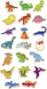 Фото товара Игровой набор Viga Toys Динозавры 20 шт. (50289VG)