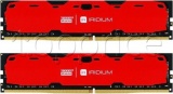 Фото Модуль памяти GoodRam DDR4 8GB 2x4GB 2400MHz IRDM Red (IR-R2400D464L15S/8GDC)