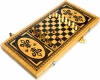 Фото товара Нарды+шахматы Arjuna из бамбука 50x25x4 см (23862)