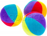 Фото Игрушка мягкая Goki Набор мячиков с погремушкой 6 шт. (65042)