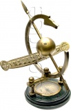 Фото Часы солнечные Arjuna с компасом 34x36x35 см (26567)