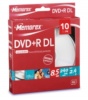 Фото товара DVD+R Memorex Prof. Double Layer 8.5Gb 2.4x (10 Pack Cakebox)