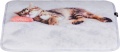 Фото Лежак Trixie Nani серый с кошкой 40x30 см (37126)