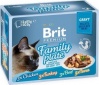 Фото товара Консервы для котов Brit Premium Cat pouch семейная тарелка в соусе 1020 г (111257/422)