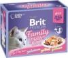 Фото товара Консервы для котов Brit Premium Cat pouch семейная тарелка в желе 1020 г (111245/408)