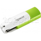 Фото USB флеш накопитель 16GB Apacer AH335 Green/White (AP16GAH335G-1)