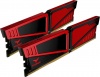 Фото товара Модуль памяти Team DDR4 16GB 2x8GB 2400MHz Vulcan Red (TLRED416G2400HC14DC01)
