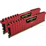 Фото Модуль памяти Corsair DDR4 8GB 2x4GB 2133MHz Vengeance LPX Red (CMK8GX4M2A2133C13R)