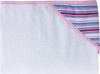 Фото товара Детское полотенце с капюшоном Canpol Babies розовая полоска 80x95 см (26/300-2)