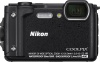 Фото товара Цифровая фотокамера Nikon Coolpix W300 Black (VQA070E1)