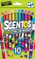 Фото Набор ароматных маркеров для рисования Scentos Тонкая Линия 10 цветов (40720)