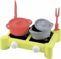 Фото Игровой набор Ecoiffier Плита и посуда (000602)